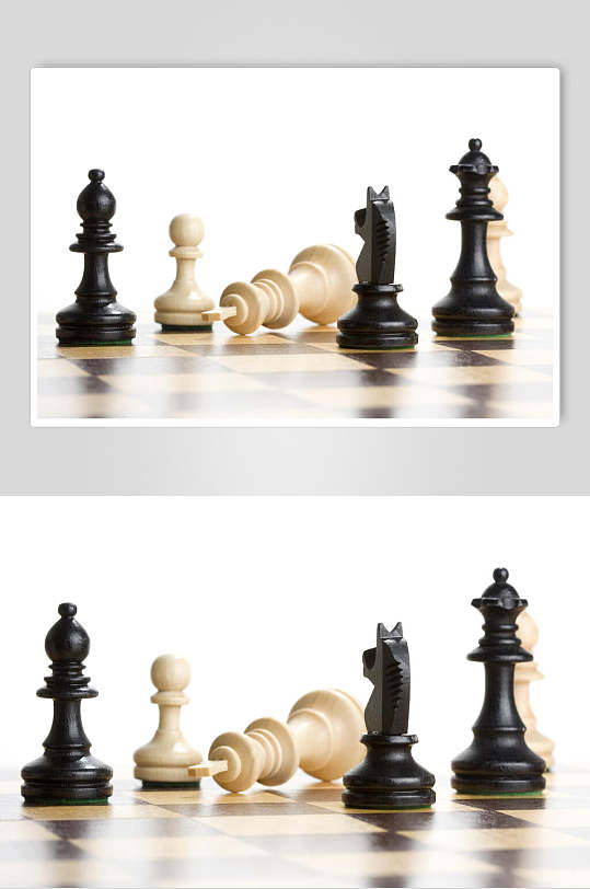 国际象棋棋盘棋局图片