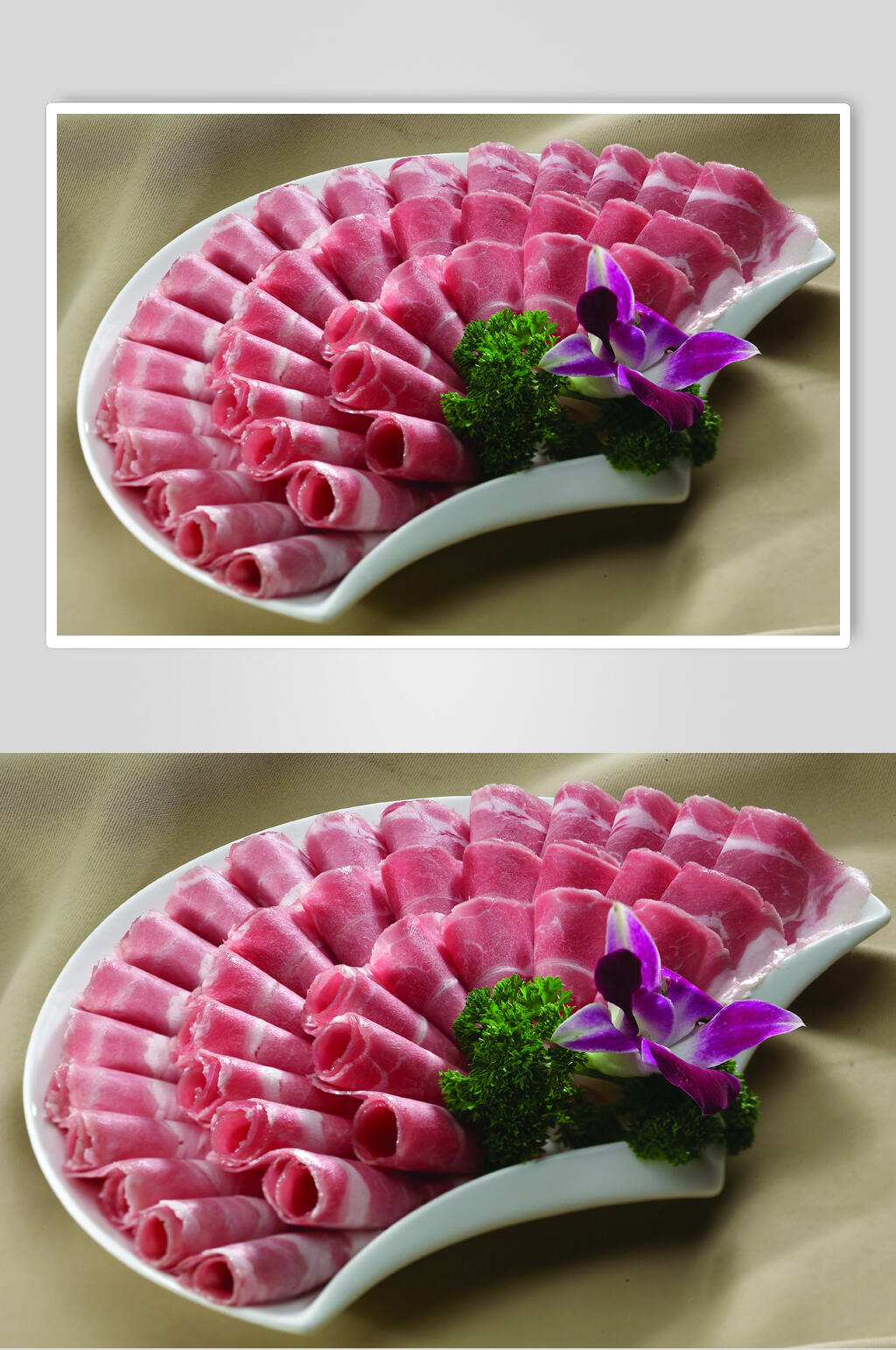极品幼羊后腿肉食物摄影图片素材
