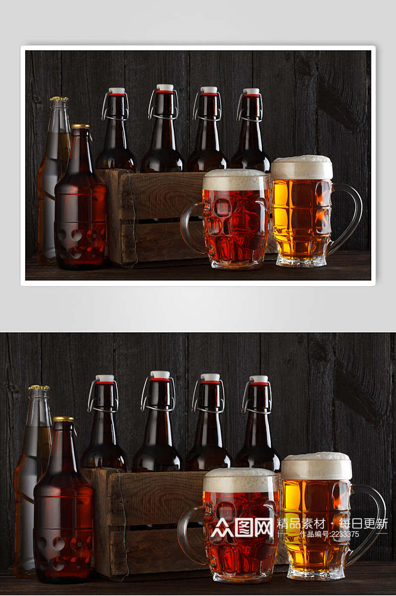 饮料酒水啤酒摄影图素材