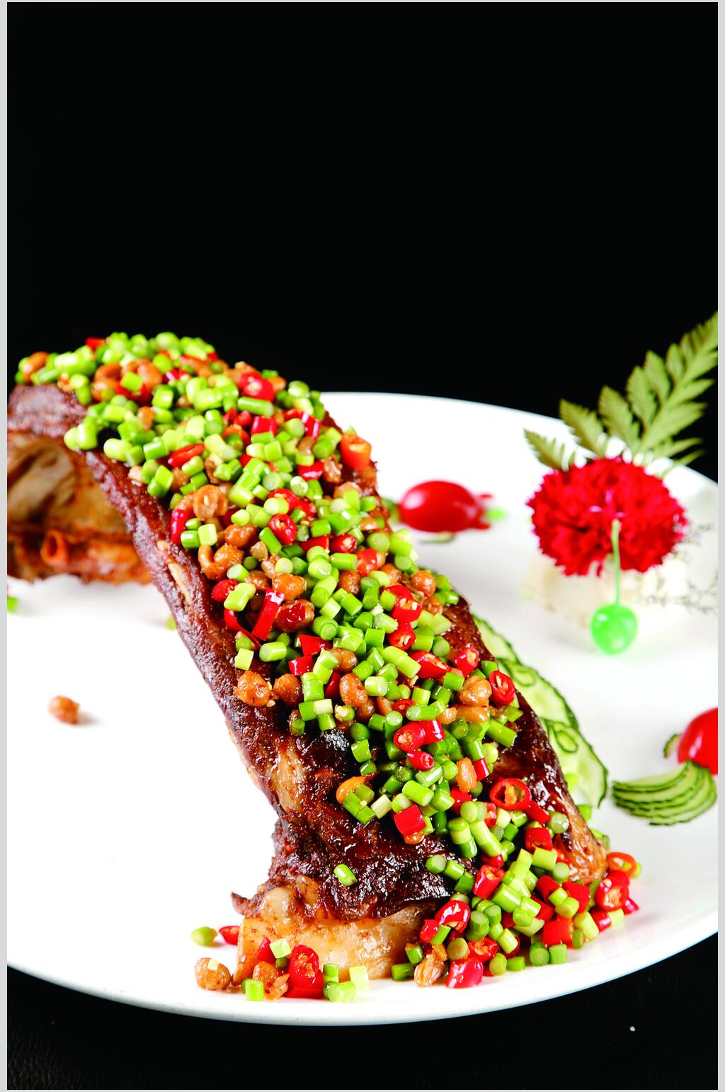 虹桥大排食物摄影图片素材