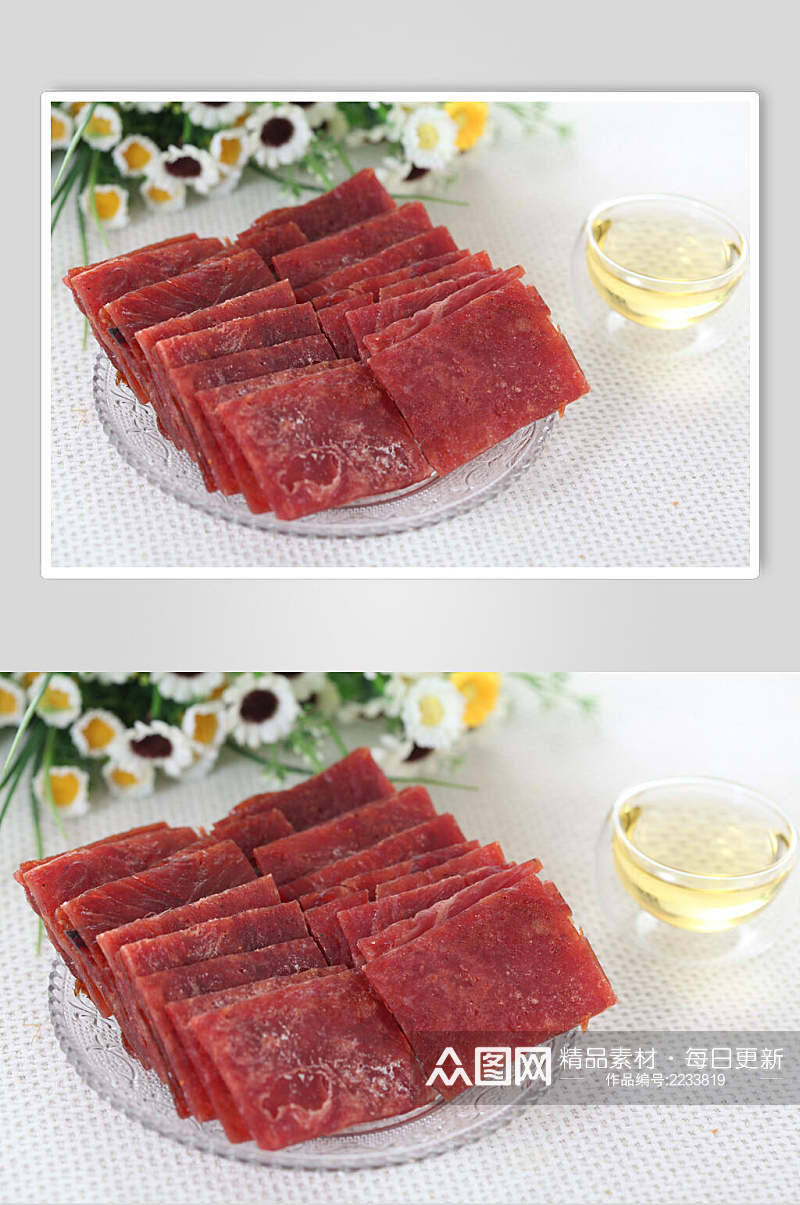 土特产牛肉干美食摄影图片素材