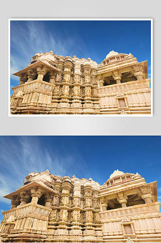 大气印度宗教寺庙古建筑摄影图