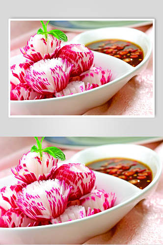 樱桃萝卜食品图片