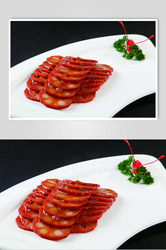桂花莲藕食物图片