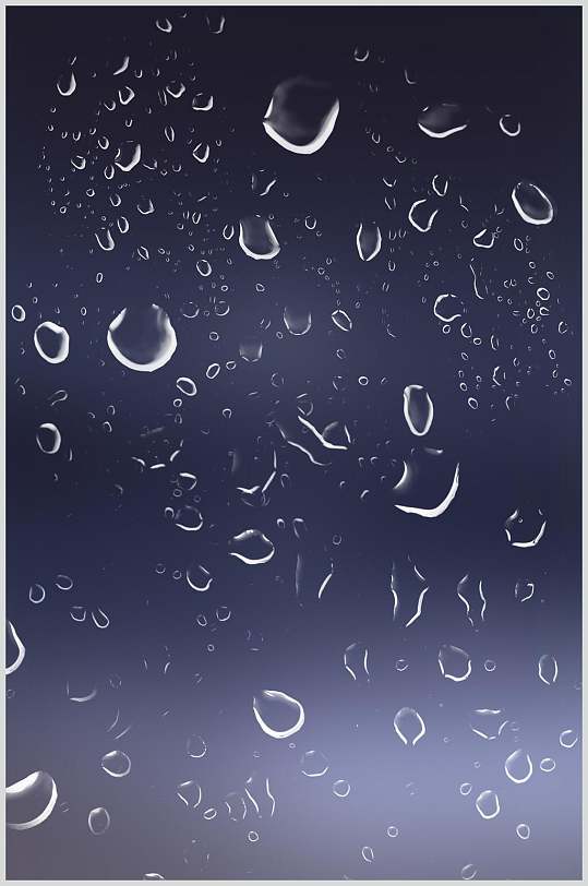 创意玻璃雾气水珠高清摄影图片