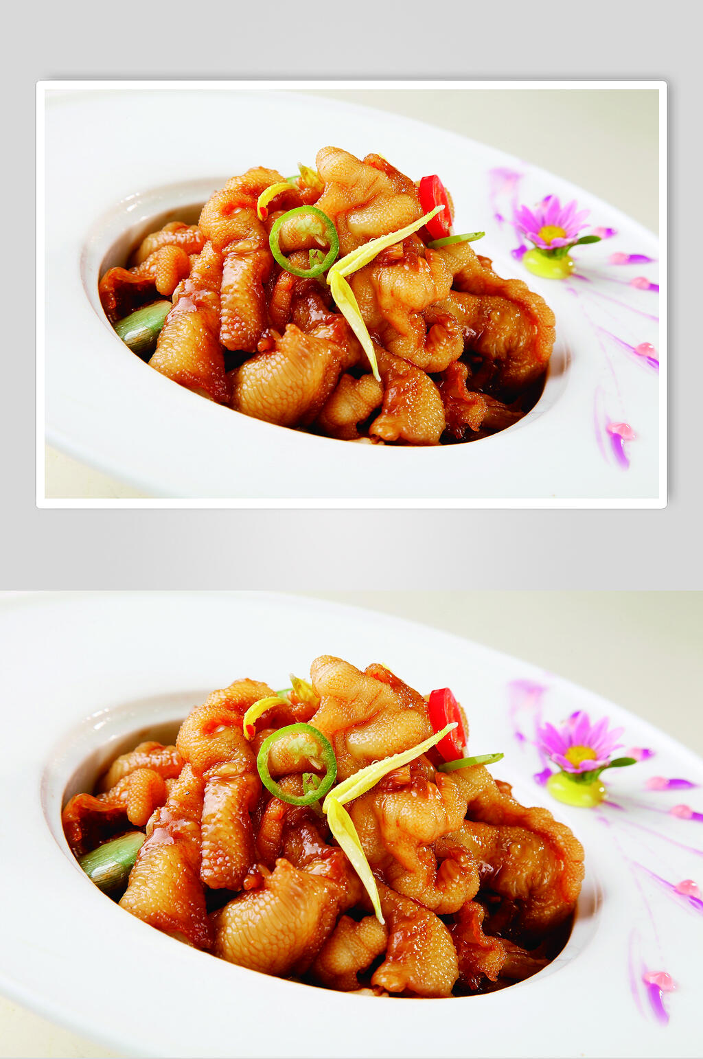 腊八蒜凤爪食物摄影图片素材