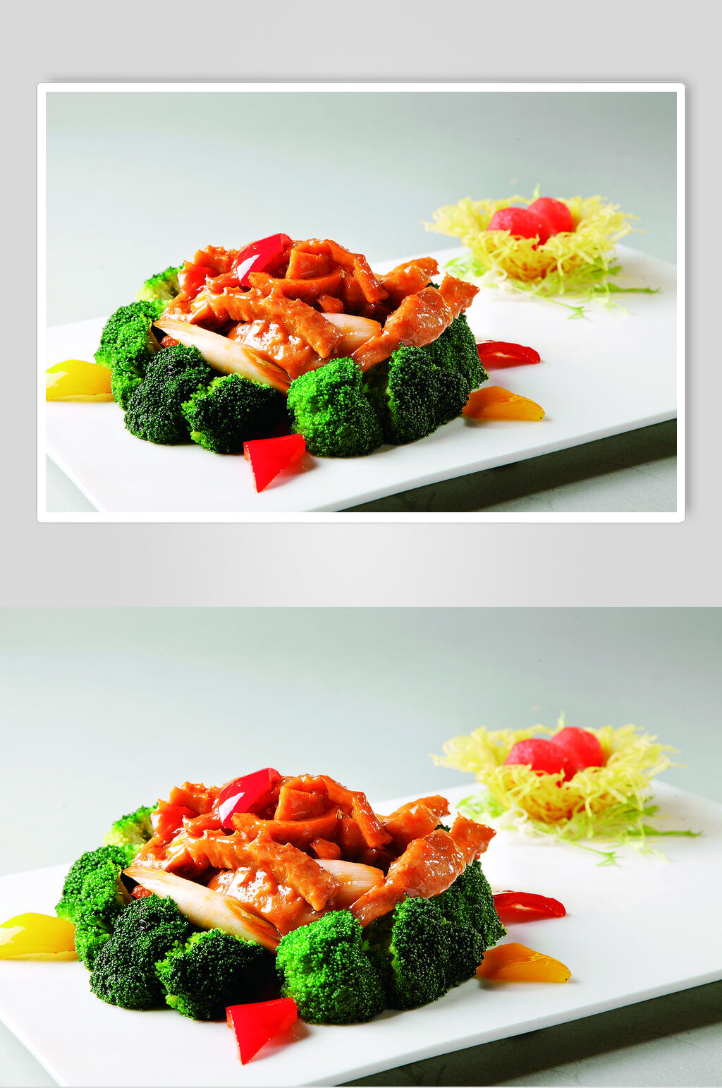 京葱烧海参美食图片素材