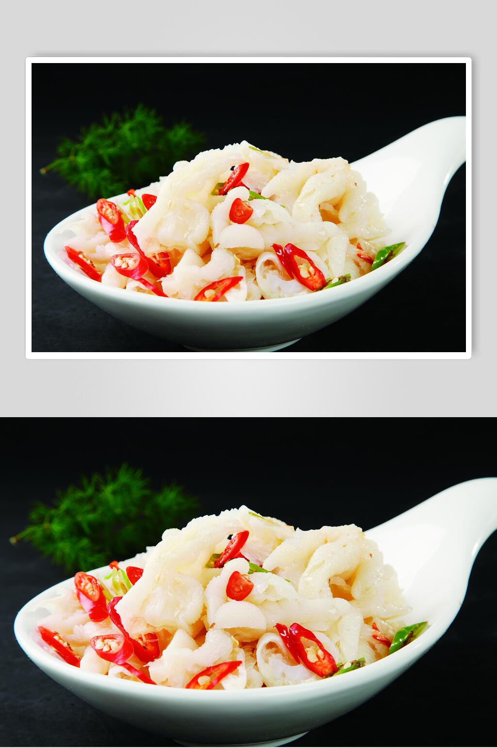 香料蝴蝶凤爪食物高清图片素材