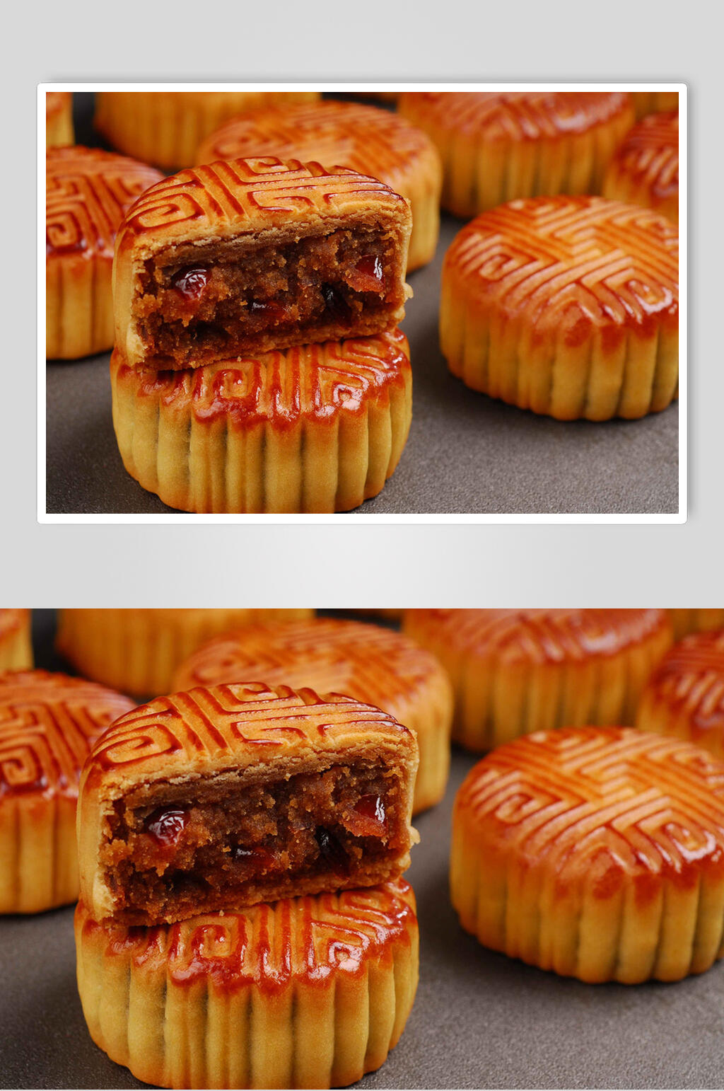 五仁月饼食品高清图片素材