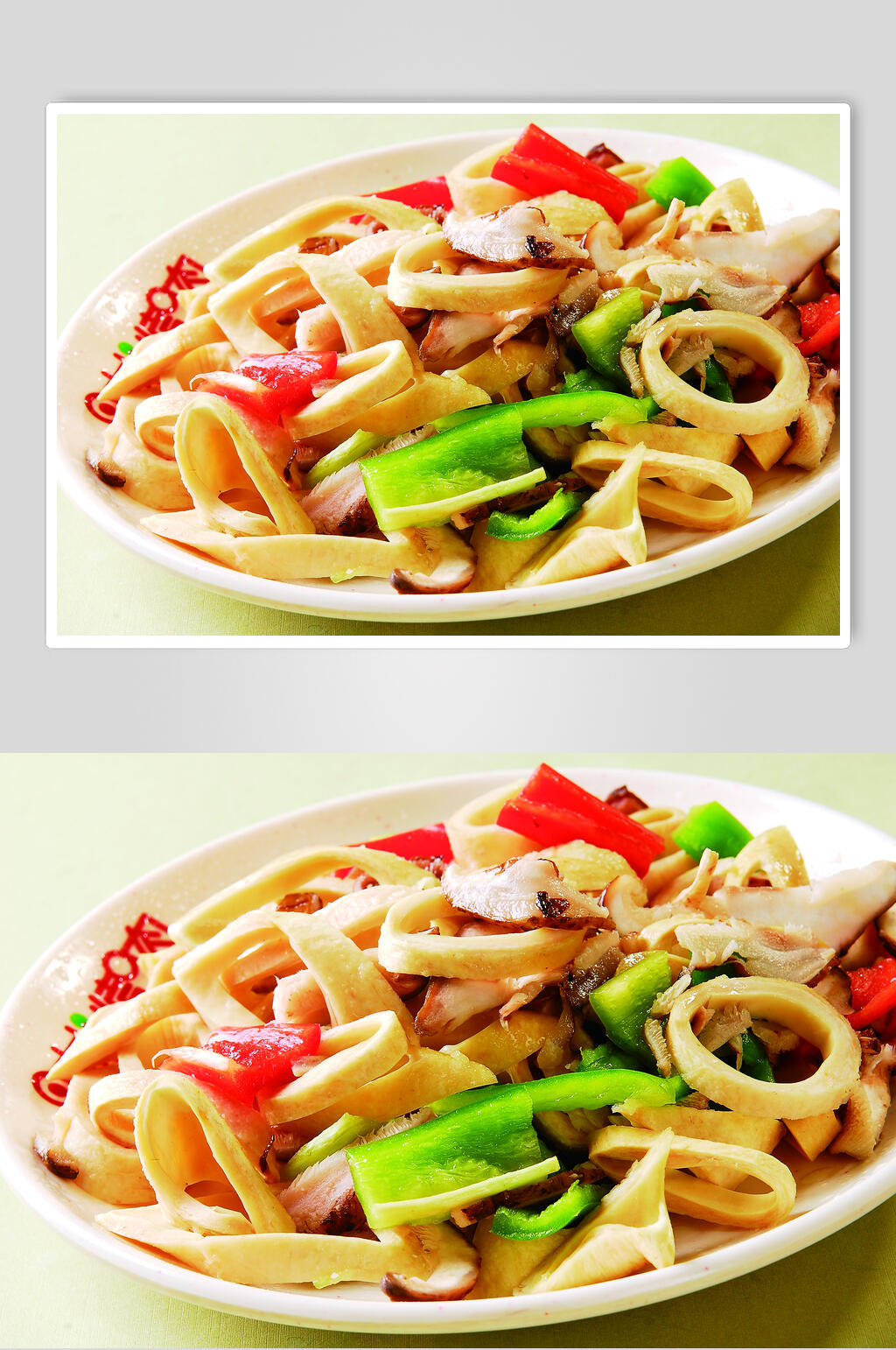 韩式牛心管餐饮图片素材