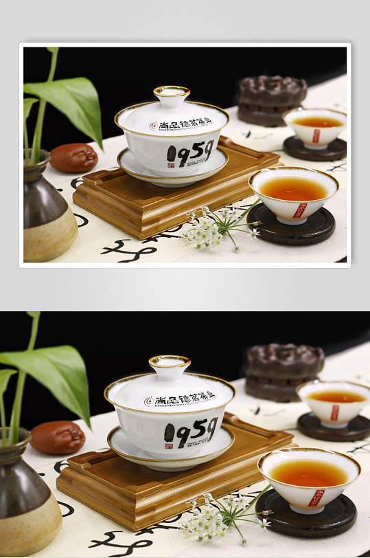 茶水茶具泡茶摄影图片