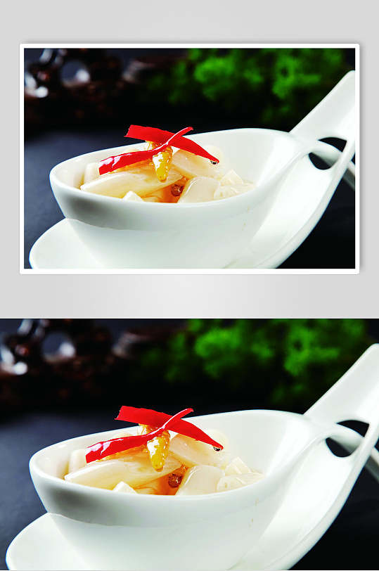 泡椒藕苗食物图片