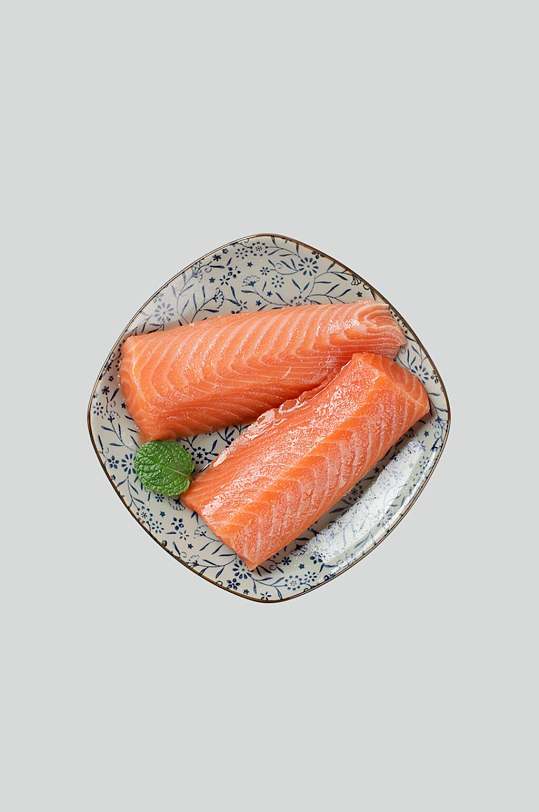 招牌品质三文鱼寿司餐饮高清图片