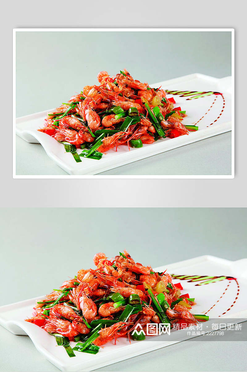 湘味小河虾食物图片素材