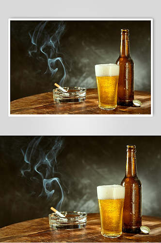 燕麦啤酒饮料酒水摄影图
