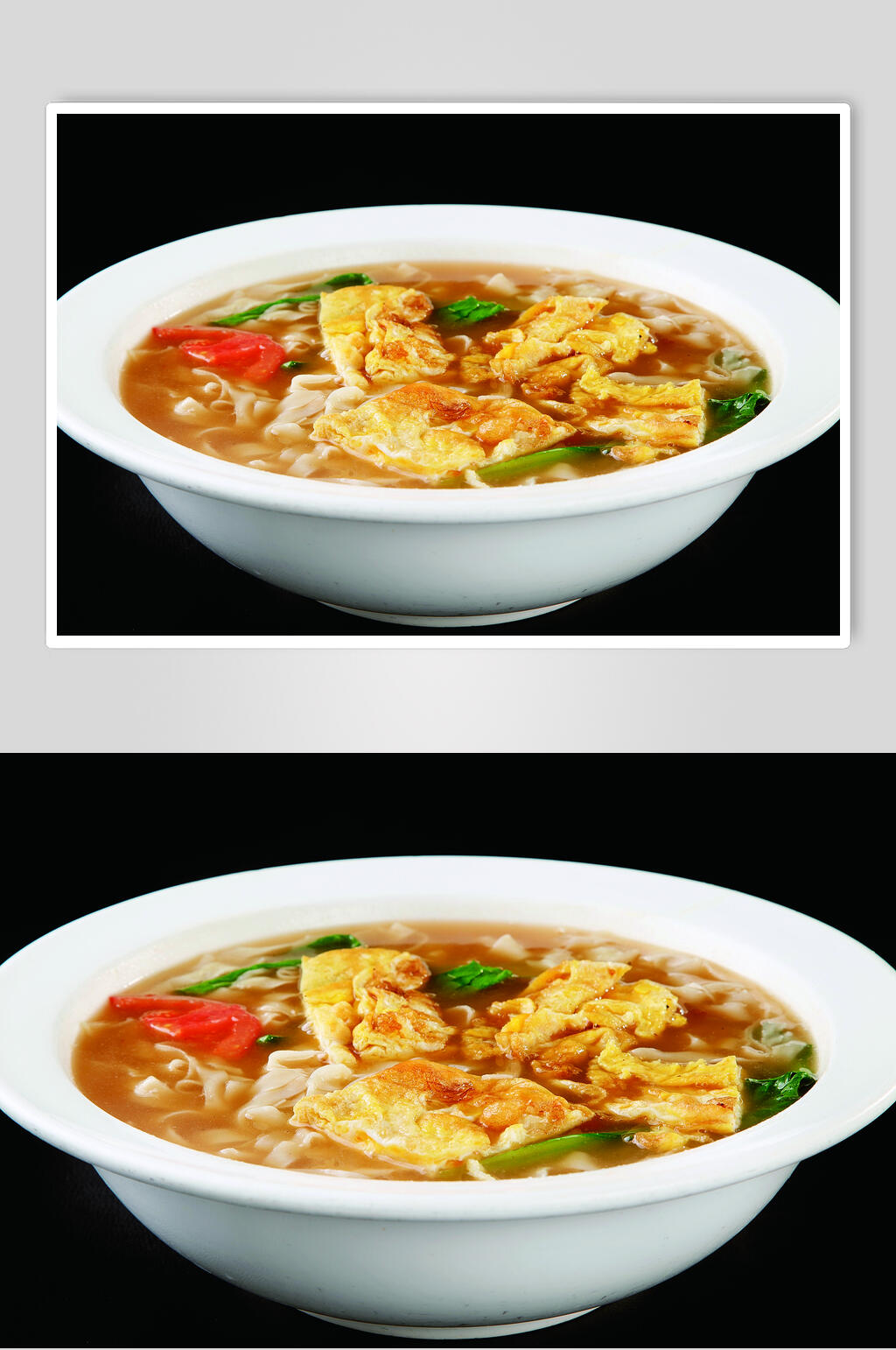 手工鸡蛋面食品图片素材