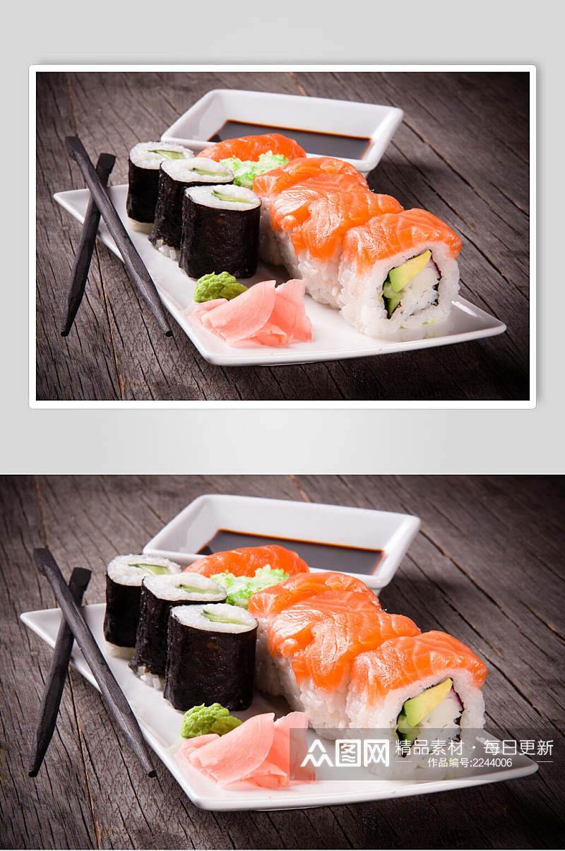 海鲜美味日料寿司餐饮高清图片素材