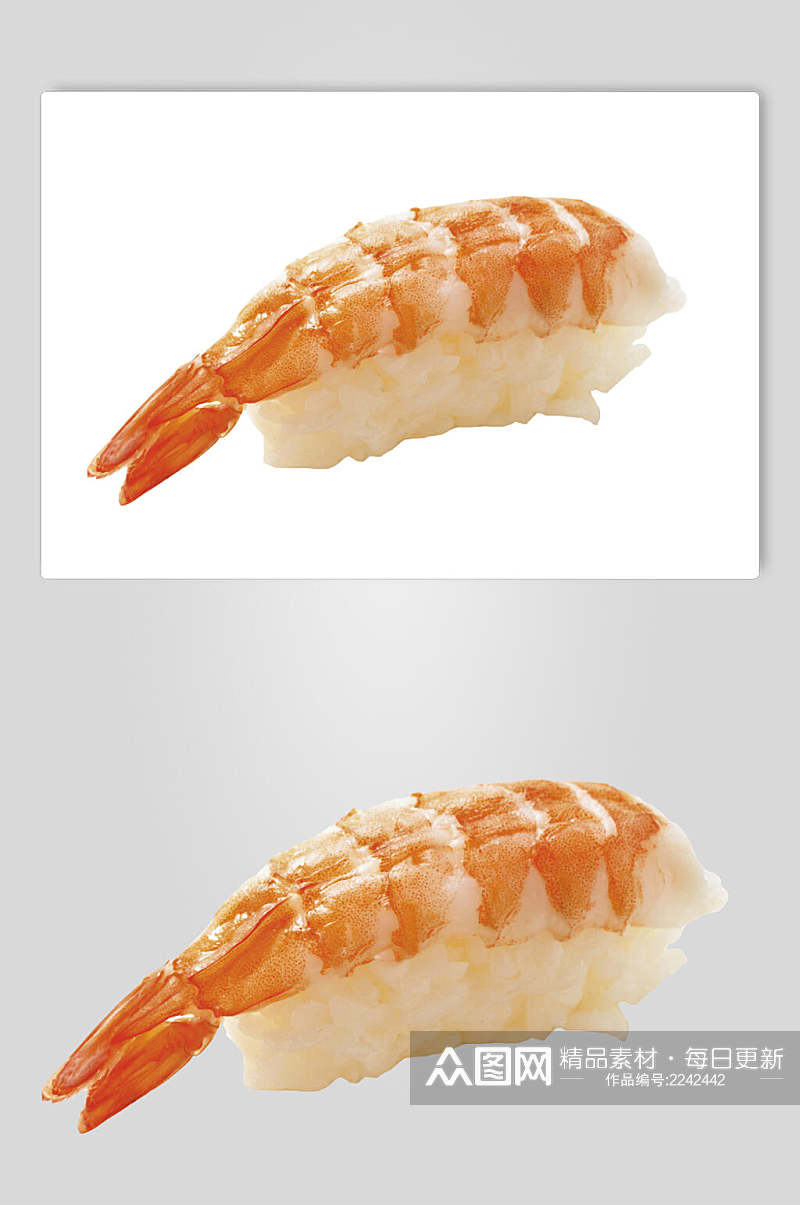 虾尾寿司餐饮食品图片素材