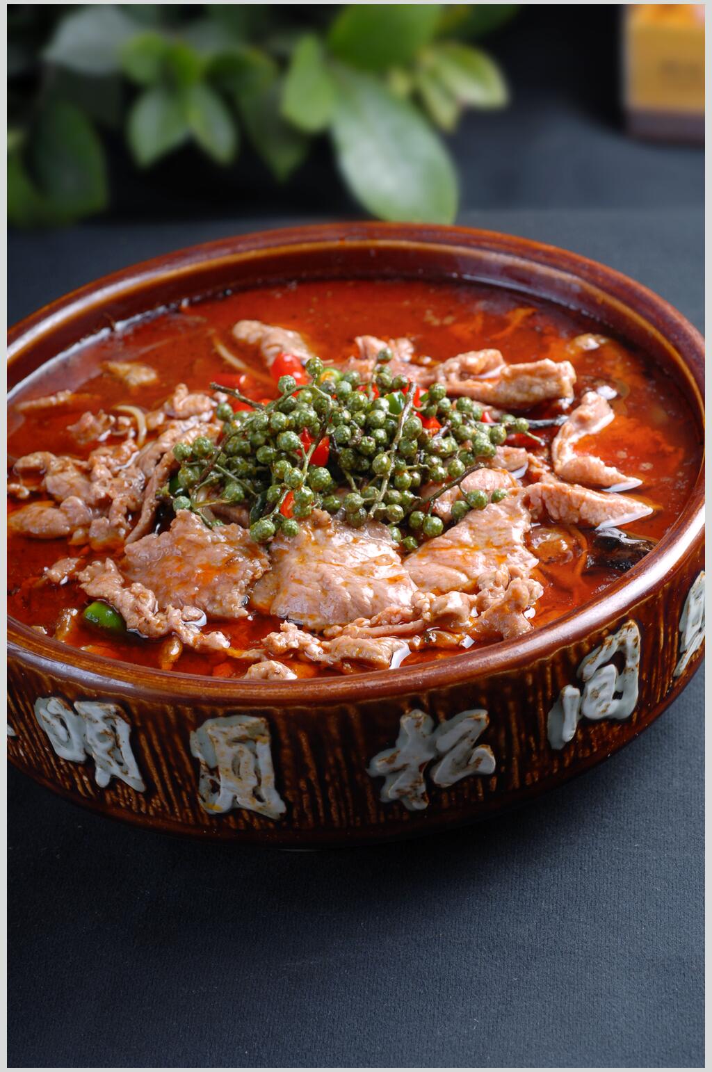 香浓美味水煮牛肉美食图片素材