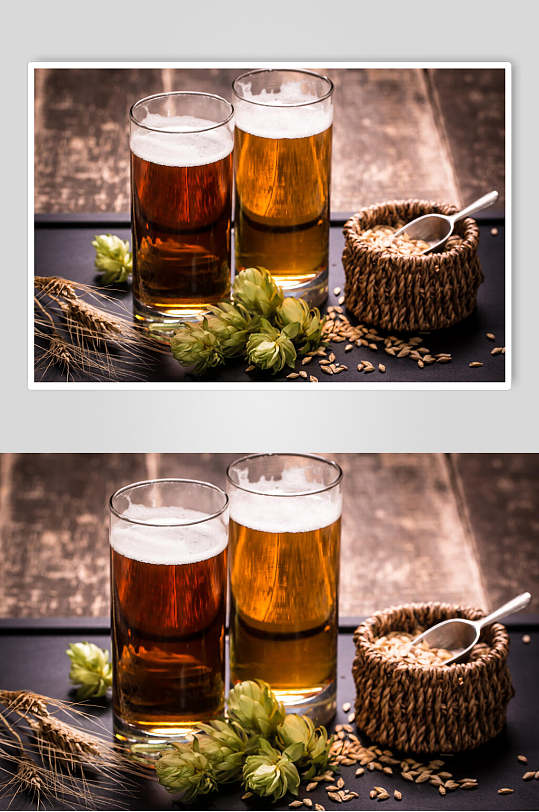 啤酒瓶啤酒泡沫摄影图