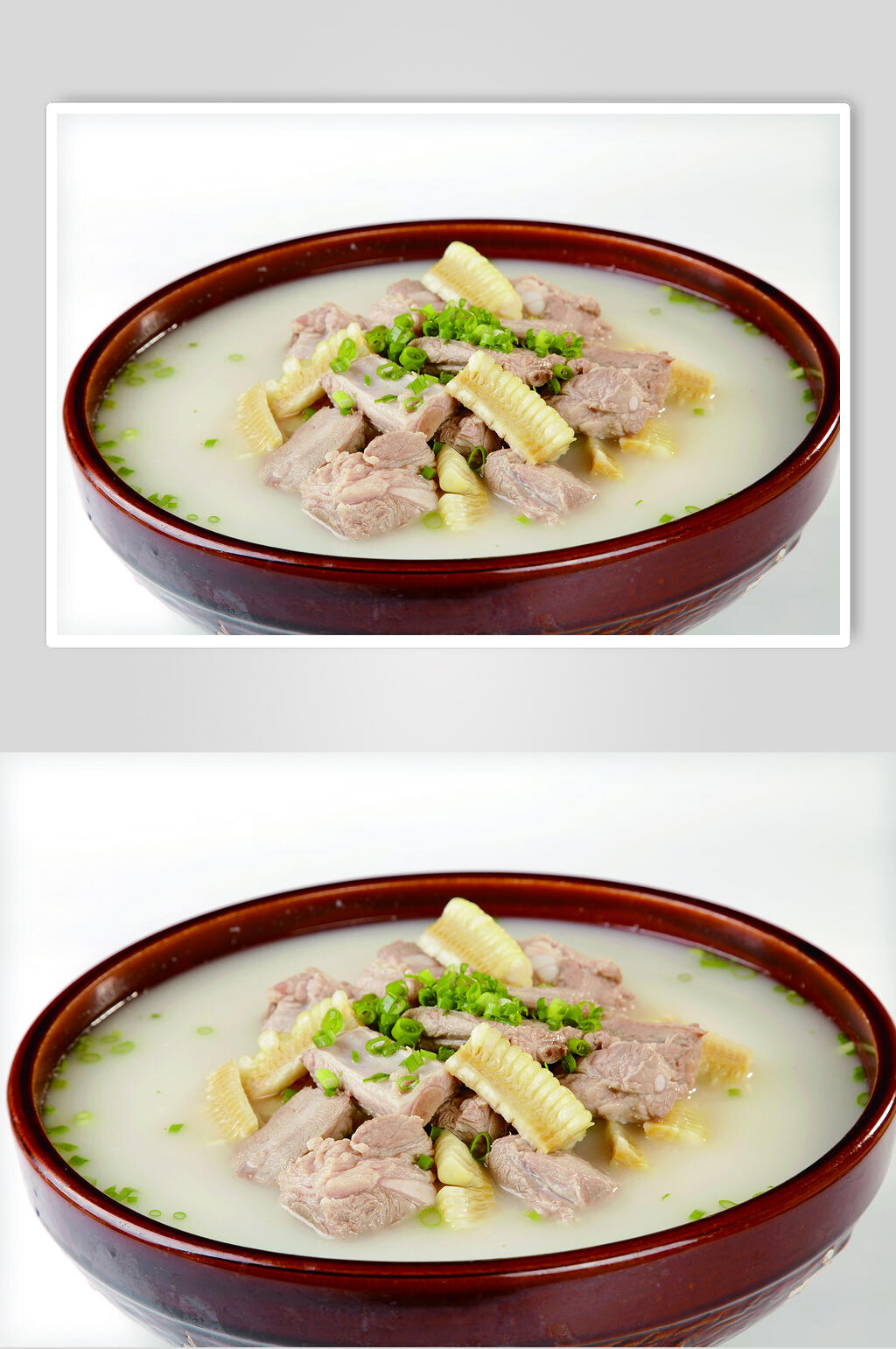 粗粮煲排骨食物摄影图片素材