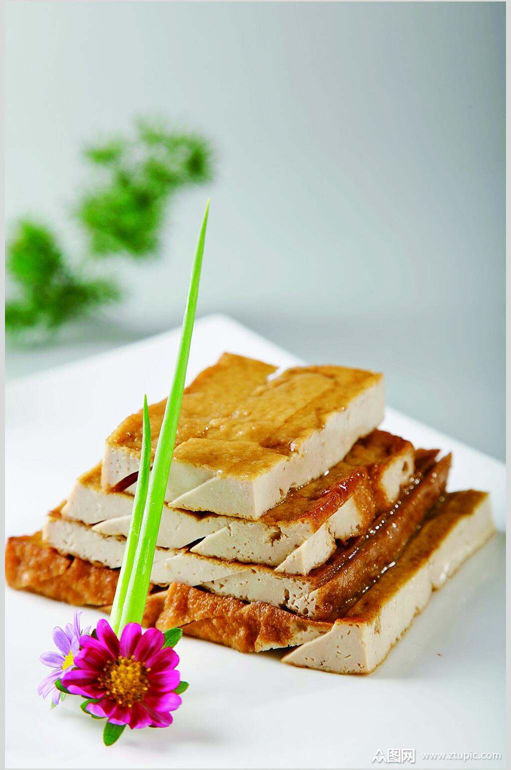 卤水豆腐摄影图片素材