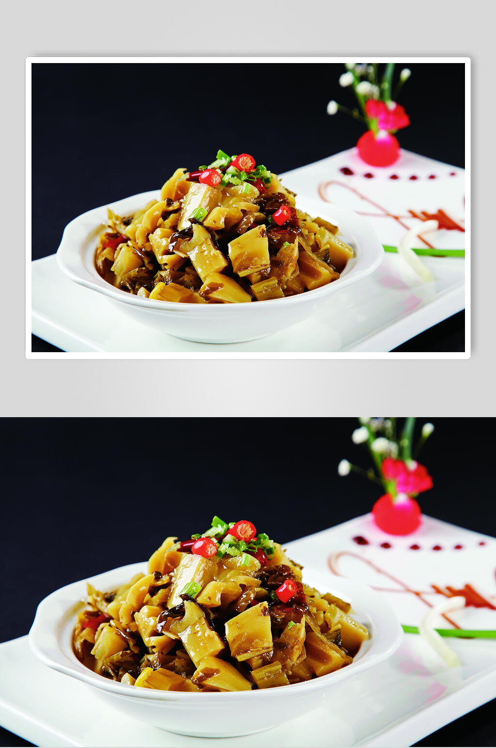 酸菜莲丁食物高清图片素材