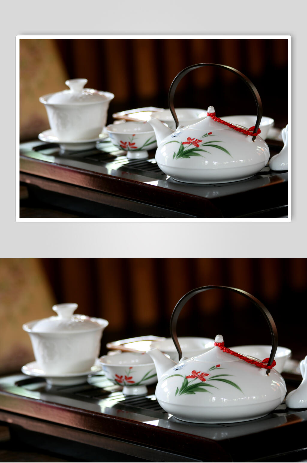 精致高档茶具图片素材