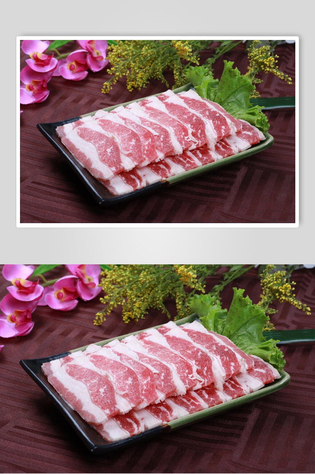 牛五花食物摄影图片素材