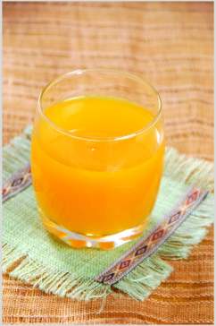美味橙汁水果果汁食物实拍图片