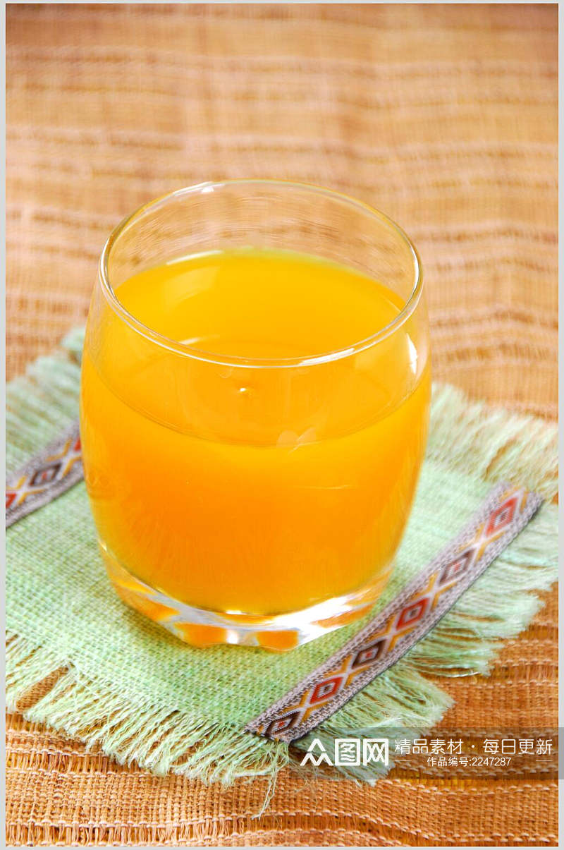 美味橙汁水果果汁食物实拍图片素材