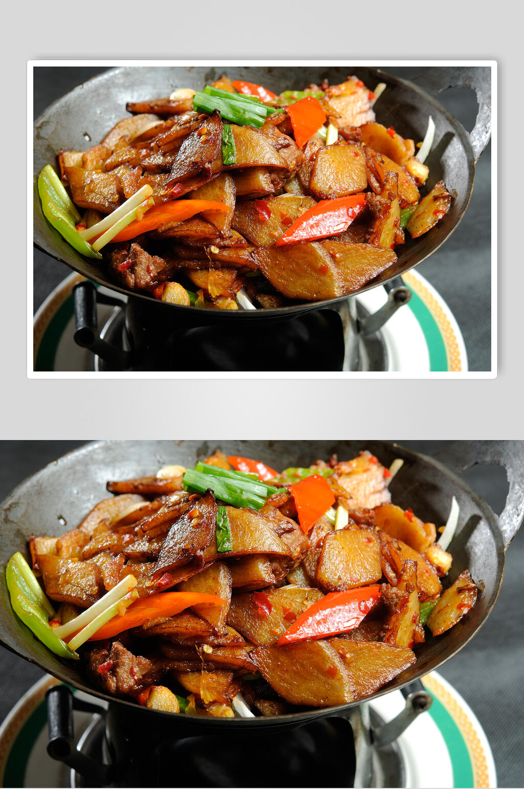 素菜麻辣香锅美食摄影图片素材