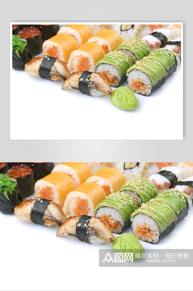 健康美味寿司日韩料理食品图片素材