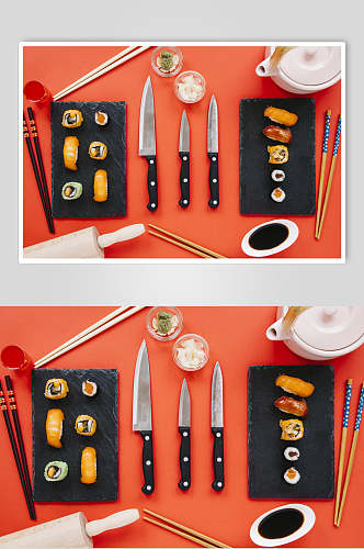高端美味日料寿司餐饮高清图片