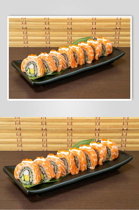 新鲜美味寿司餐饮美食图片