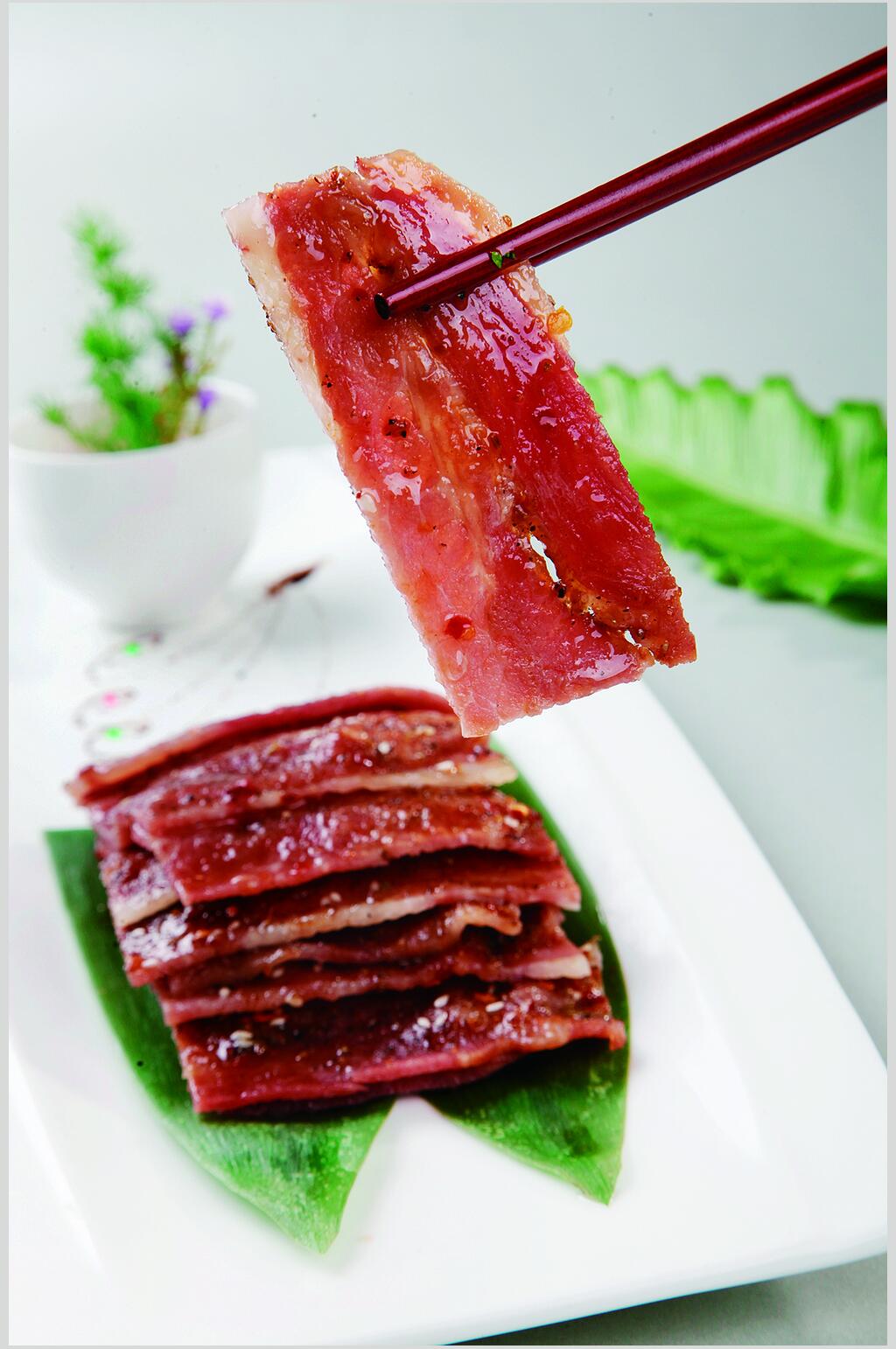 香烤培根肉食物高清图片素材