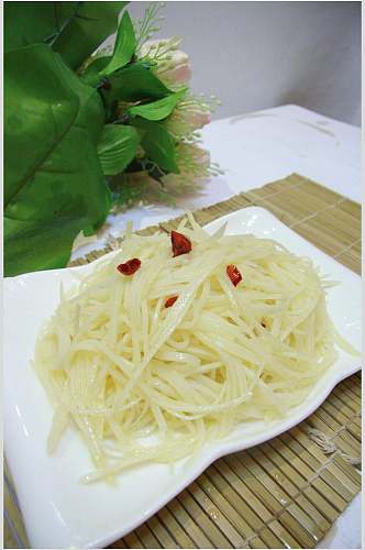 清炒土豆丝食品图片
