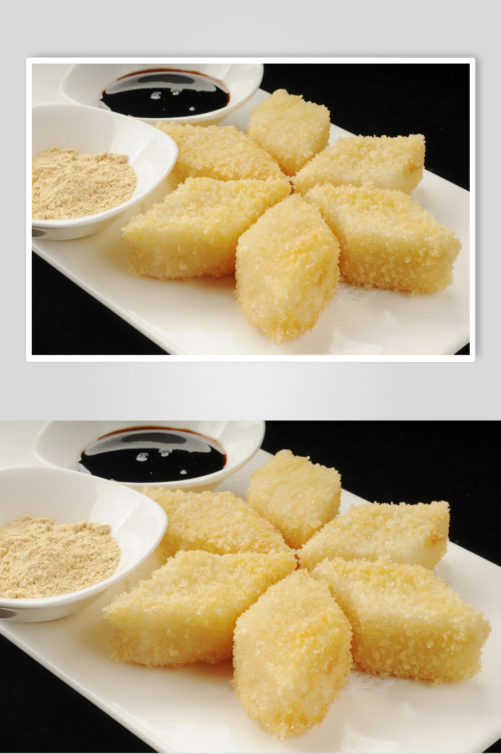 鲜香美味小吃糯米糍粑食物图片素材