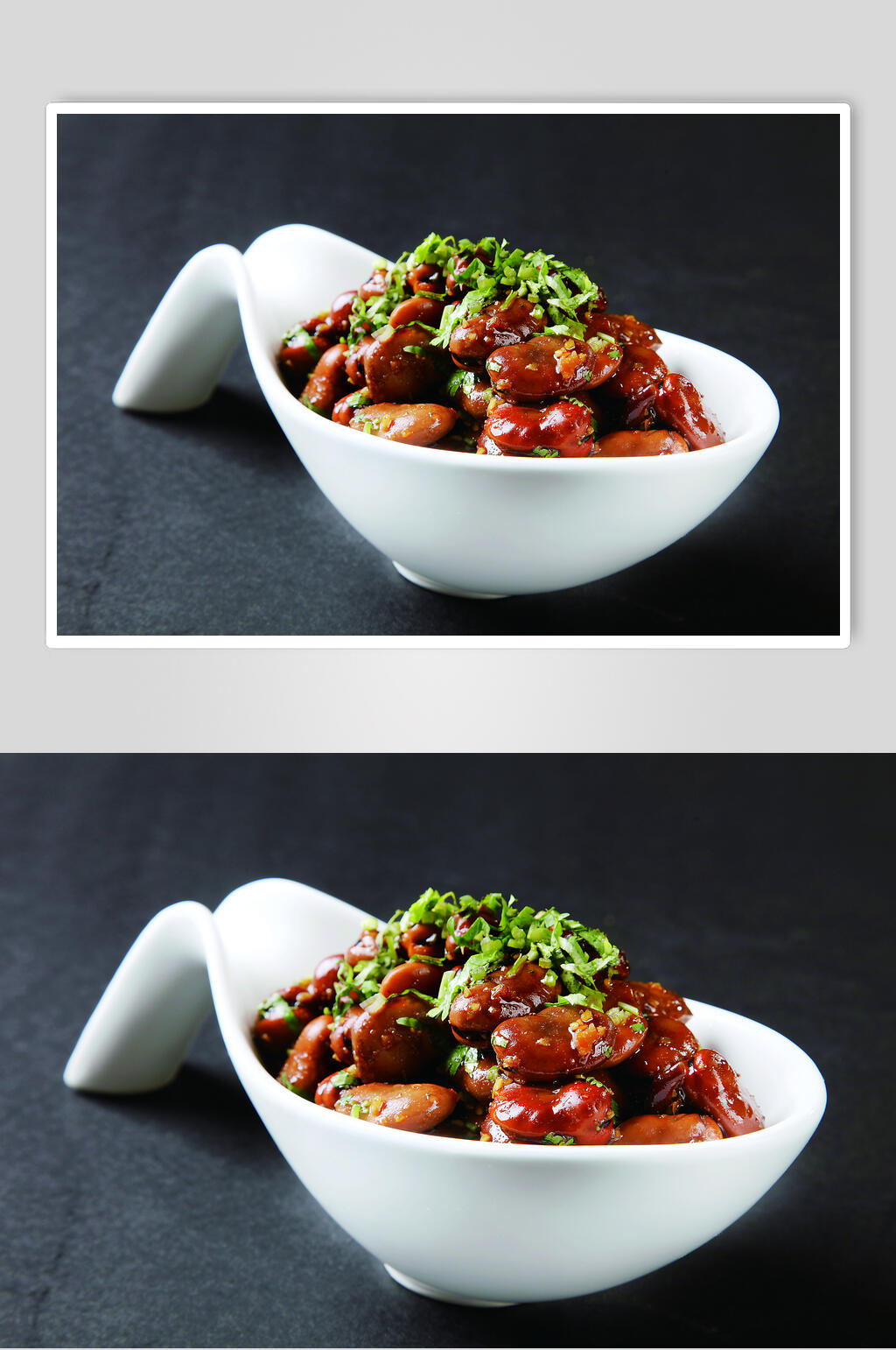农家激胡豆美食摄影图片素材