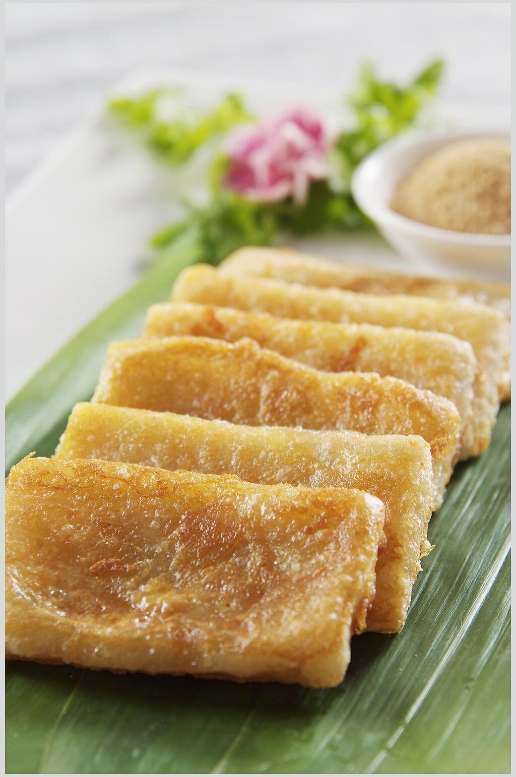 经典小吃糯米糍粑食物图片素材