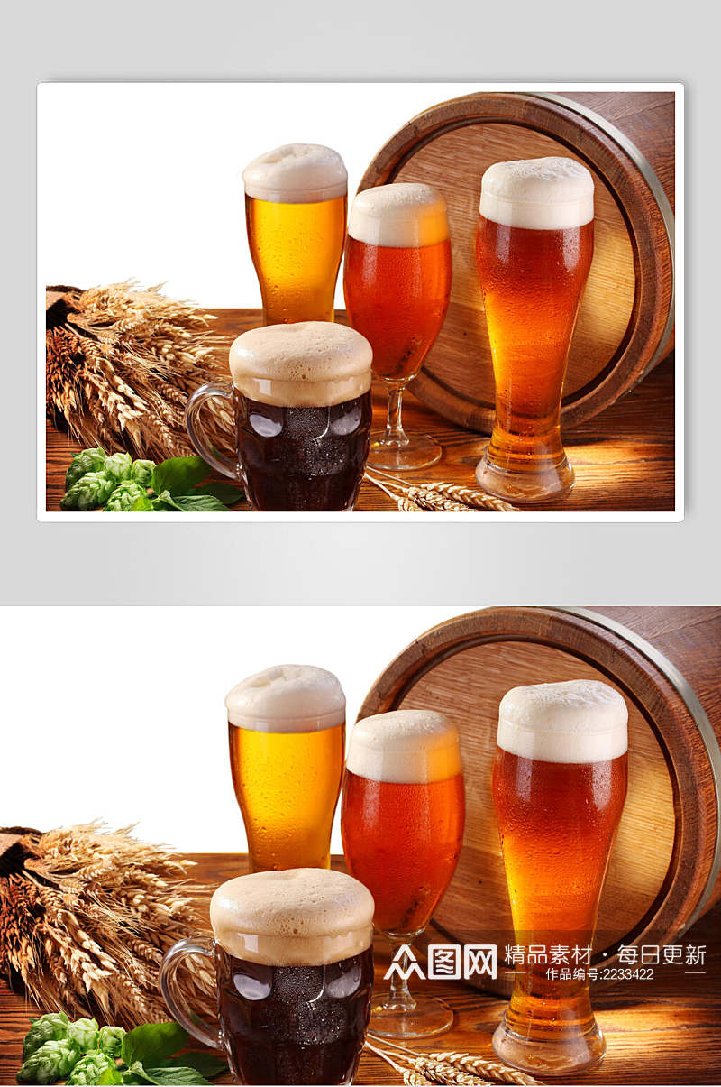 喝啤酒倒啤酒饮料摄影图素材