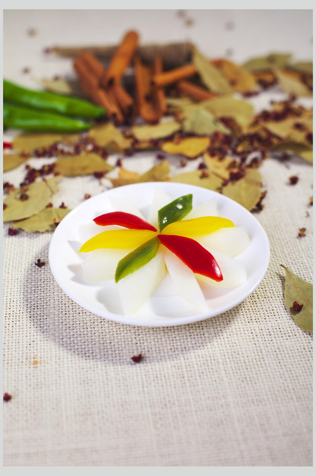 精致小吃泡菜食品高清图片素材
