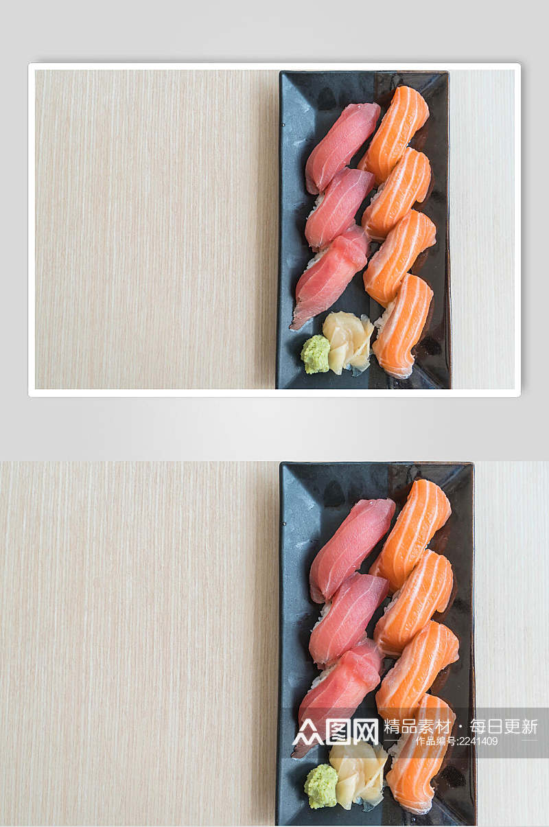 招牌美味榴莲寿司美食图片素材
