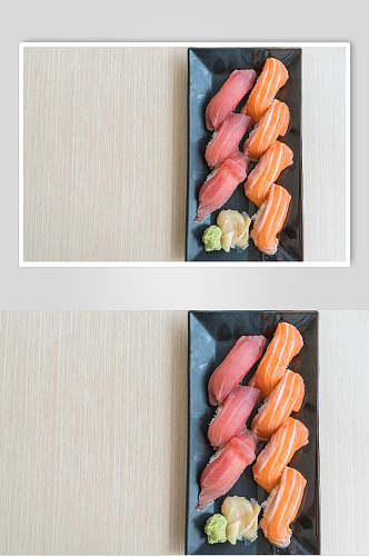 招牌美味榴莲寿司美食图片