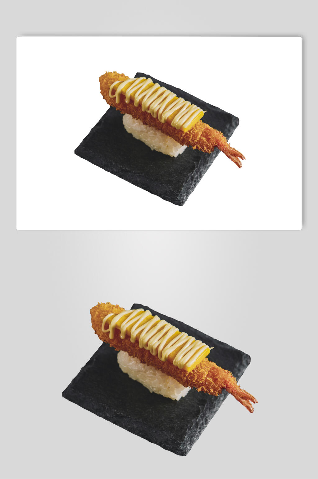 炸虾寿司食品高清图片素材