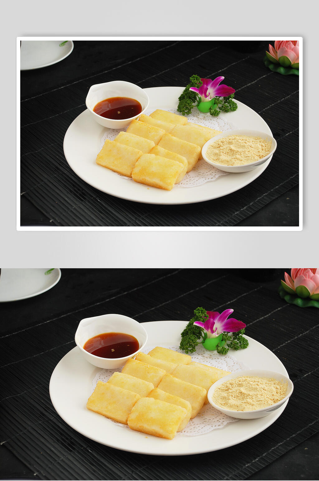 特色小吃糯米糍粑食物图片素材
