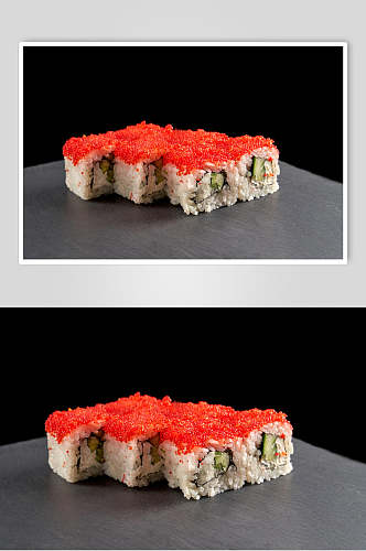 鱼籽寿司餐饮摄影图片