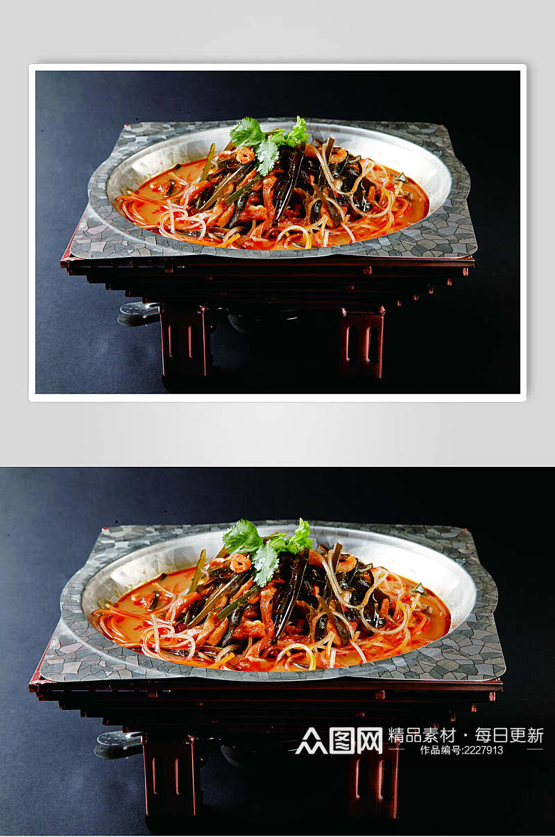 昊府烩菜食物摄影图片素材