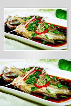 清蒸桂鱼食物图片