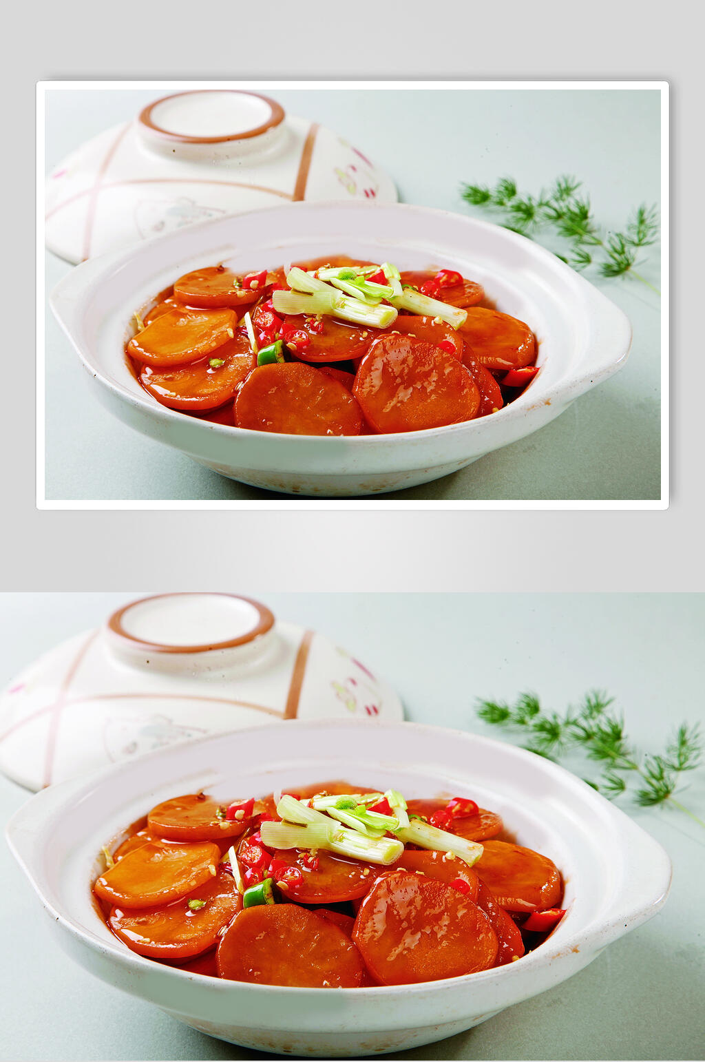 开煲土豆片食物摄影图片素材